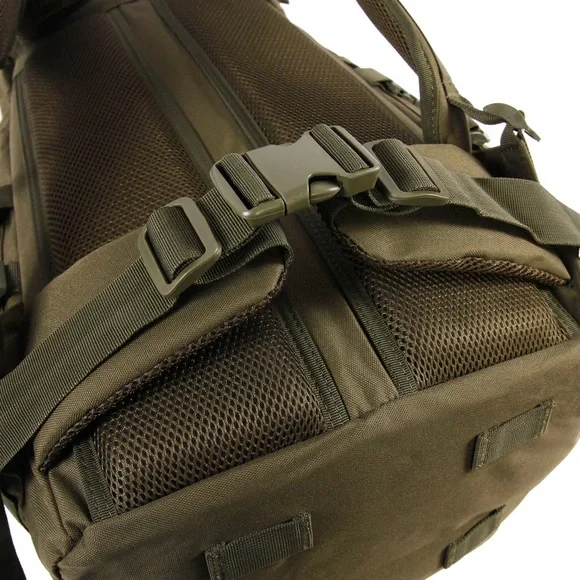 Highland Tactical Camping Backpack & Camo Boonie Bucket Hat